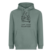 Sage Car Seat Headrest Heavyweight Hoodie - linhVisuals