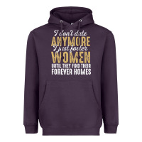 Plum don't date anymore i just foster women until they find their forever h Heavyweight Hoodie - linhVisuals