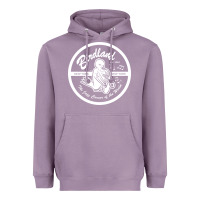 Lavender birdland jazz club Heavyweight Hoodie - linhVisuals