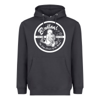 Smoke birdland jazz club Heavyweight Hoodie - linhVisuals