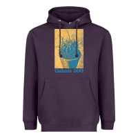 Plum galaxie 500 retro vintage look fan design Heavyweight Hoodie - linhVisuals