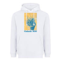 White galaxie 500 retro vintage look fan design Heavyweight Hoodie - linhVisuals