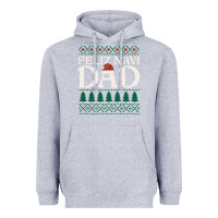 Heather Grey feliz navi dad ugly christmas sweater funny spanish xmas pun gift for Heavyweight Hoodie - linhVisuals