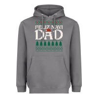 Storm feliz navi dad ugly christmas sweater funny spanish xmas pun gift for Heavyweight Hoodie - linhVisuals