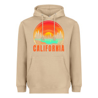 Mushroom california t  shirt california sunset vintage trees scenery t  shirt Heavyweight Hoodie - linhVisuals
