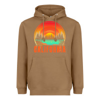 Toasted Coconut california t  shirt california sunset vintage trees scenery t  shirt Heavyweight Hoodie - linhVisuals