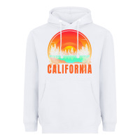White california t  shirt california sunset vintage trees scenery t  shirt Heavyweight Hoodie - linhVisuals