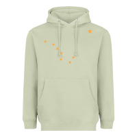 Matcha flag of alaska Heavyweight Hoodie - linhVisuals