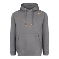 Storm flag of alaska Heavyweight Hoodie - linhVisuals