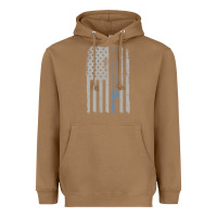 Toasted Coconut fishing american flag vintage fishing rod patriotic 4ht of july gift f Heavyweight Hoodie - linhVisuals