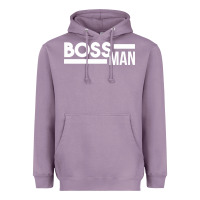 Lavender boss man Heavyweight Hoodie - linhVisuals