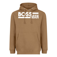 Toasted Coconut boss man Heavyweight Hoodie - linhVisuals