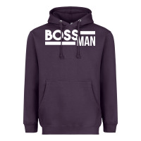 Plum boss man Heavyweight Hoodie - linhVisuals