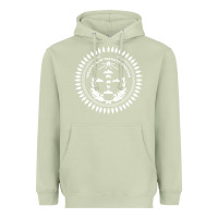 Matcha great seal of the navajo nation faded style design Heavyweight Hoodie - linhVisuals