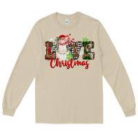 Mushroom Love Christmas Snowman Long Sleeve Tee - FaDigitalArtStudio