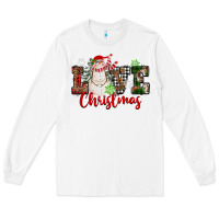 White Love Christmas Snowman Long Sleeve Tee - FaDigitalArtStudio