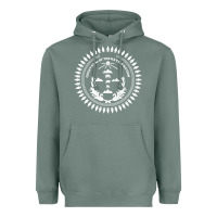 Sage great seal of the navajo nation faded style design Heavyweight Hoodie - linhVisuals