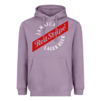 Lavender jamaica red stripe lager beer Heavyweight Hoodie - linhVisuals