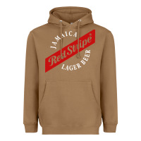 Toasted Coconut jamaica red stripe lager beer Heavyweight Hoodie - linhVisuals