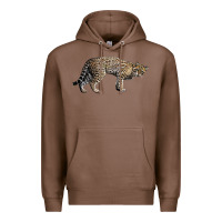 Chestnut Ocelot Premium Hoodie - LillyAllenDesigns