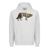 Dove Grey Ocelot Premium Hoodie - LillyAllenDesigns