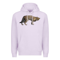Lilac Ocelot Premium Hoodie - LillyAllenDesigns