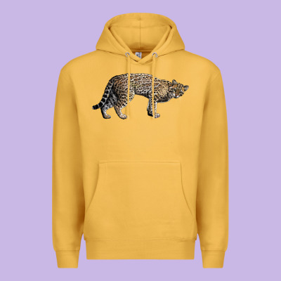 Ocelot Premium Hoodie Designed By Lillyallendesigns
