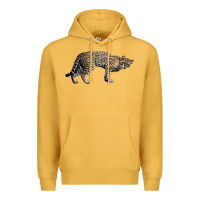 Mustard Ocelot Premium Hoodie - LillyAllenDesigns