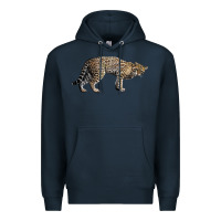 Navy Ocelot Premium Hoodie - LillyAllenDesigns