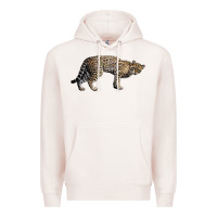 Pale Pink Ocelot Premium Hoodie - LillyAllenDesigns