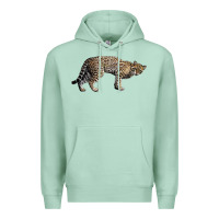 Seafoam Ocelot Premium Hoodie - LillyAllenDesigns