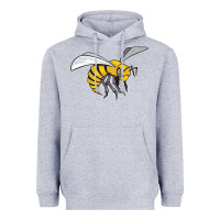 Heather Grey the-alabama-state-hornets Heavyweight Hoodie - linhVisuals
