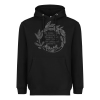 Black Lady Macbeth Shakespeare Quote Heavyweight Hoodie - linhVisuals