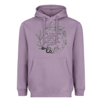 Lavender Lady Macbeth Shakespeare Quote Heavyweight Hoodie - linhVisuals