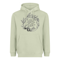 Matcha Lady Macbeth Shakespeare Quote Heavyweight Hoodie - linhVisuals