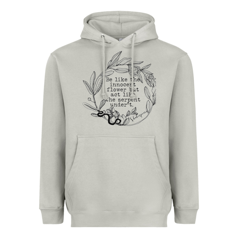 Lady Macbeth Shakespeare Quote Heavyweight Hoodie by linhVisuals | Teevron