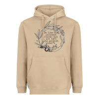Mushroom Lady Macbeth Shakespeare Quote Heavyweight Hoodie - linhVisuals