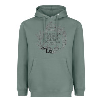 Sage Lady Macbeth Shakespeare Quote Heavyweight Hoodie - linhVisuals