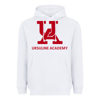 White ursuline academy Heavyweight Hoodie - linhVisuals