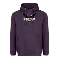 Plum team america Heavyweight Hoodie - linhVisuals
