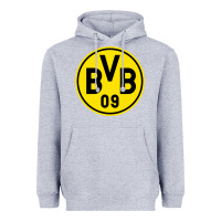Heather Grey #borussia #dortmund #bvb #09 Heavyweight Hoodie - linhVisuals