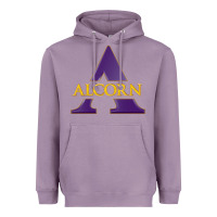 Lavender Alcorn Athletics Heavyweight Hoodie - linhVisuals