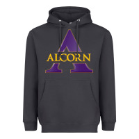 Smoke Alcorn Athletics Heavyweight Hoodie - linhVisuals