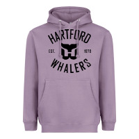 Lavender hartford ice hockey 1979 Heavyweight Hoodie - linhVisuals