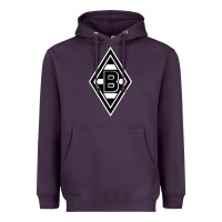 Plum #borussia #monchengladbach Heavyweight Hoodie - linhVisuals