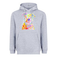 Heather Grey pitbull t  shirt beware of pitbulls they will steal your heart t  shir Heavyweight Hoodie - linhVisuals