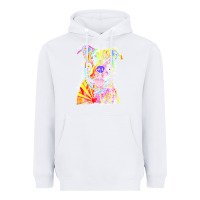 White pitbull t  shirt beware of pitbulls they will steal your heart t  shir Heavyweight Hoodie - linhVisuals