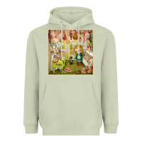 Matcha Mark Ryden - The Magic Sircus Heavyweight Hoodie - linhVisuals