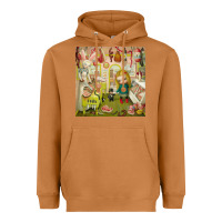 Meerkat Mark Ryden - The Magic Sircus Heavyweight Hoodie - linhVisuals
