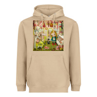 Mushroom Mark Ryden - The Magic Sircus Heavyweight Hoodie - linhVisuals